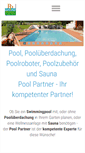 Mobile Screenshot of pool-partner.com